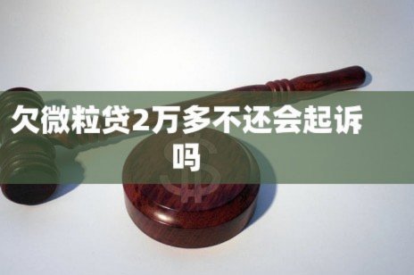 分期乐欠两万多会被起诉吗
